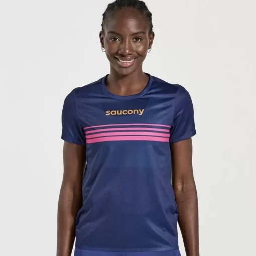 Tops | Clothing*saucony Women's Elite Short Sleeve Sodalite