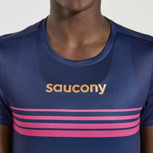 Tops | Clothing*saucony Women's Elite Short Sleeve Sodalite