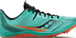 Running | Performance*saucony Women's Endorphin 3 Spike Cool Mint | Black