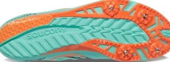 Running | Performance*saucony Women's Endorphin 3 Spike Cool Mint | Black