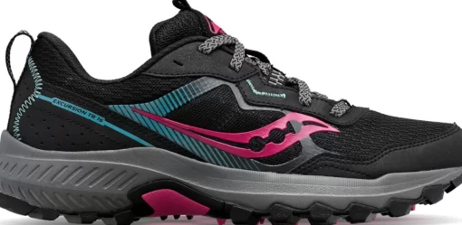 Trail/Hiking | Shoes*saucony Women's Excursion TR16 Black | Fuchsia