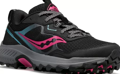 Trail/Hiking | Shoes*saucony Women's Excursion TR16 Black | Fuchsia
