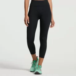 Clothing | Apparel*saucony Women's Explorer Utility Crop Tight Black