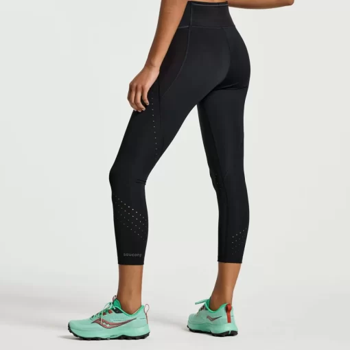 Clothing | Apparel*saucony Women's Explorer Utility Crop Tight Black