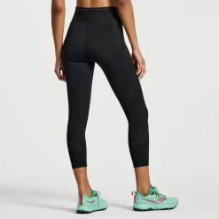 Clothing | Apparel*saucony Women's Explorer Utility Crop Tight Black
