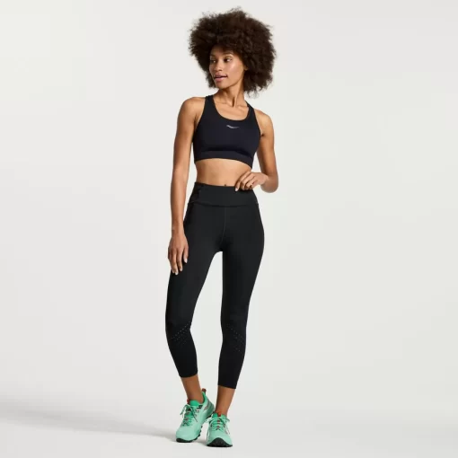 Clothing | Apparel*saucony Women's Explorer Utility Crop Tight Black