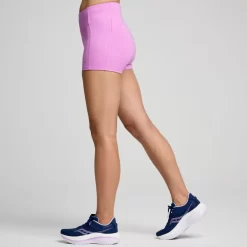 Bottoms | Clothing*saucony Women's Fortify 3" Hot Short Grape