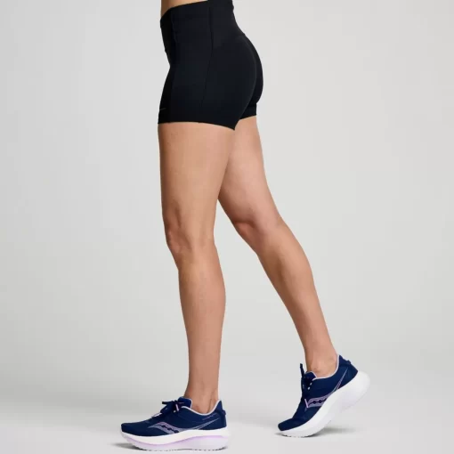 Bottoms | Clothing*saucony Women's Fortify 3" Hot Short Black