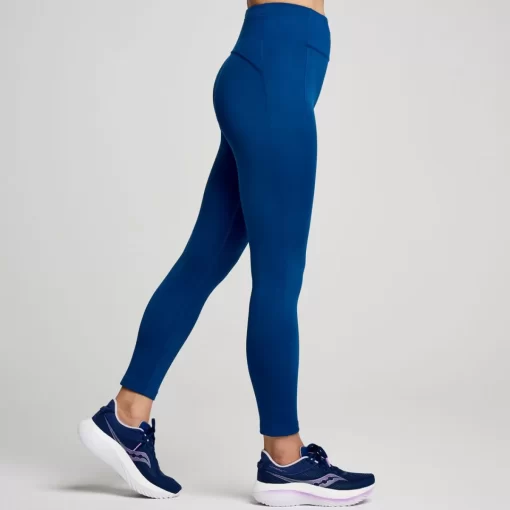 Bottoms | Clothing*saucony Women's Fortify Crop Tight Indigo