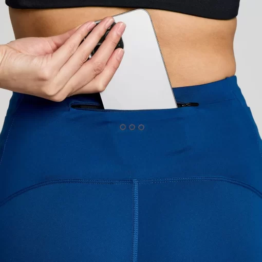 Bottoms | Clothing*saucony Women's Fortify Crop Tight Indigo