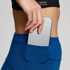 Bottoms | Clothing*saucony Women's Fortify Crop Tight Indigo