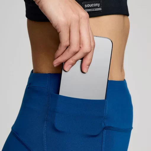 Bottoms | Clothing*saucony Women's Fortify Crop Tight Indigo
