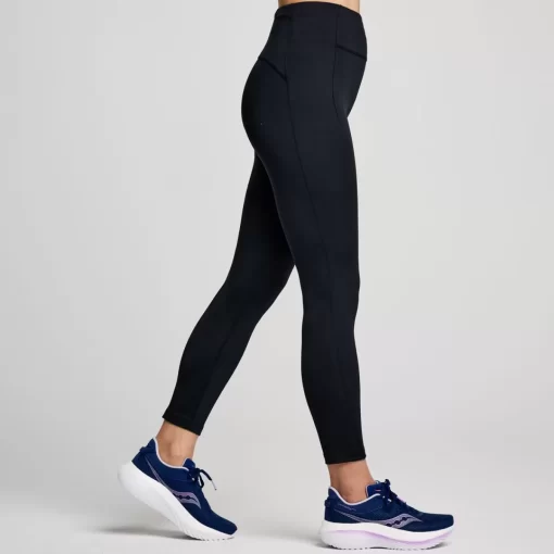 Bottoms | Clothing*saucony Women's Fortify Crop Tight Black