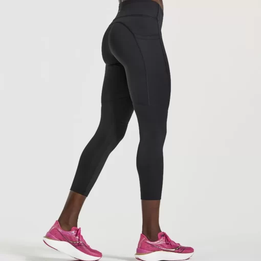 Clothing | Apparel*saucony Women's Fortify Crop Tight Black