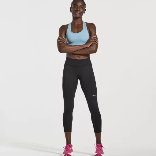 Clothing | Apparel*saucony Women's Fortify Crop Tight Black