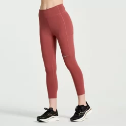 Clothing | Apparel*saucony Women's Fortify Crop Tight Apple Butter