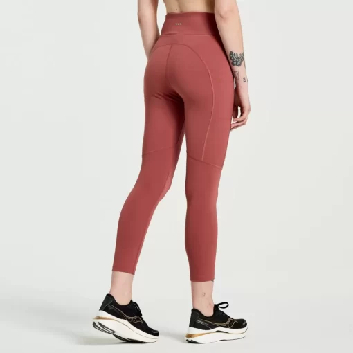 Clothing | Apparel*saucony Women's Fortify Crop Tight Apple Butter
