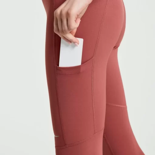Clothing | Apparel*saucony Women's Fortify Crop Tight Apple Butter
