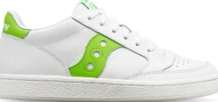Shoes*saucony Women's Jazz Court PU White | Green