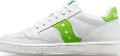 Shoes*saucony Women's Jazz Court PU White | Green