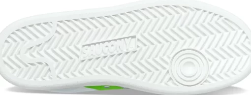 Shoes*saucony Women's Jazz Court PU White | Green
