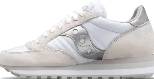 Jazz | Top Styles*saucony Women's Jazz Triple White | Silver