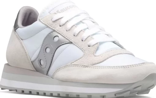 Jazz | Top Styles*saucony Women's Jazz Triple White | Silver