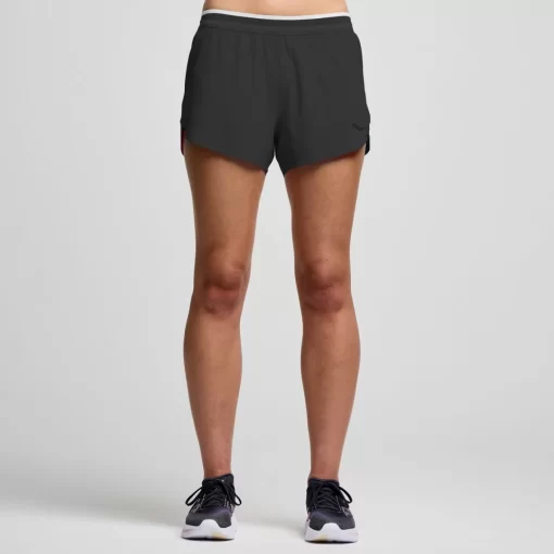 Bottoms | Clothing*saucony Women's Kinvara 3" Short Black