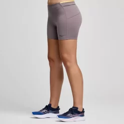 Bottoms | Clothing*saucony Women's Kinvara 5" Hot Short Metal Heather