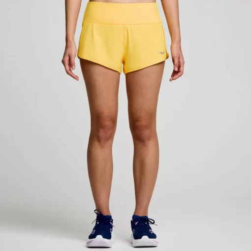 Clothing | Apparel*saucony Women's Outpace 2.5" Split Short ViZiGold