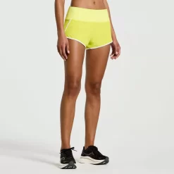 Clothing | Apparel*saucony Women's Outpace 2.5" Split Short Citron