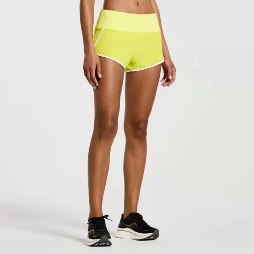 Clothing | Apparel*saucony Women's Outpace 2.5" Split Short Citron