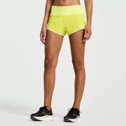 Clothing | Apparel*saucony Women's Outpace 2.5" Split Short Citron