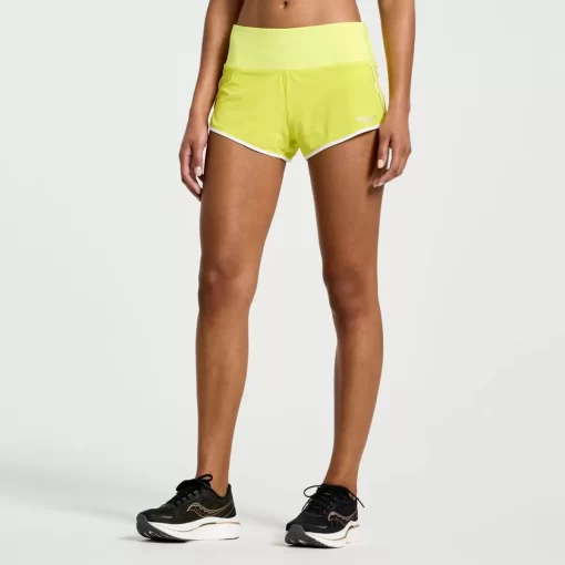 Clothing | Apparel*saucony Women's Outpace 2.5" Split Short Citron
