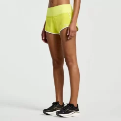Clothing | Apparel*saucony Women's Outpace 2.5" Split Short Citron