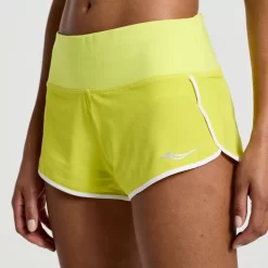 Clothing | Apparel*saucony Women's Outpace 2.5" Split Short Citron