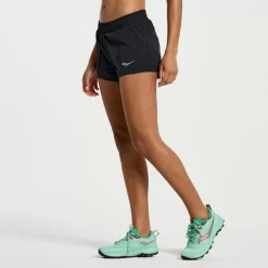 Clothing | Apparel*saucony Women's Outpace 2.5" Split Short Black