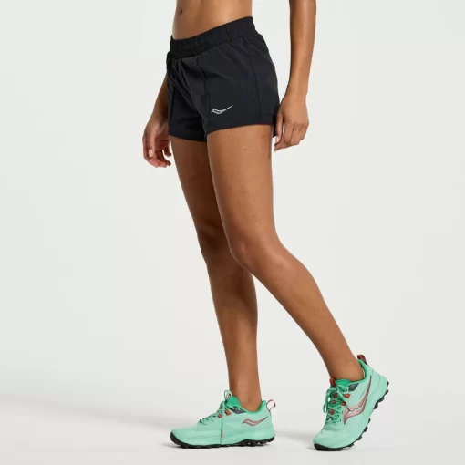 Clothing | Apparel*saucony Women's Outpace 2.5" Split Short Black