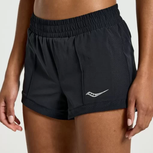 Clothing | Apparel*saucony Women's Outpace 2.5" Split Short Black