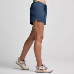 Bottoms | Clothing*saucony Women's Peregrine 4" Short Navy