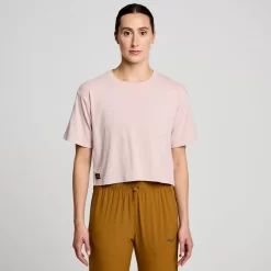 Clothing | Apparel*saucony Women's Recovery Boxy Tee Smoke Graphic