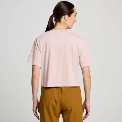 Clothing | Apparel*saucony Women's Recovery Boxy Tee Smoke Graphic