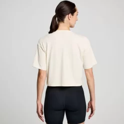 Clothing | Apparel*saucony Women's Recovery Boxy Tee Linen Graphic