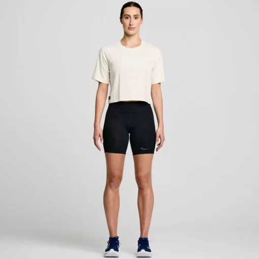 Clothing | Apparel*saucony Women's Recovery Boxy Tee Linen Graphic