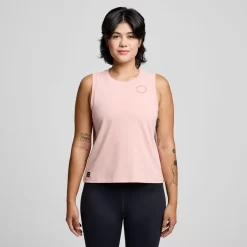 Tops | Clothing*saucony Women's Recovery Tank Lotus Graphic