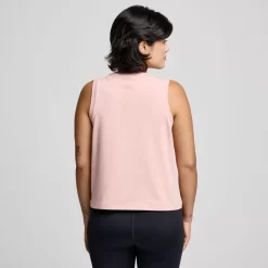 Tops | Clothing*saucony Women's Recovery Tank Lotus Graphic