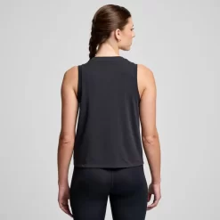 Tops | Clothing*saucony Women's Recovery Tank Black Graphic