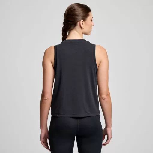 Tops | Clothing*saucony Women's Recovery Tank Black Graphic