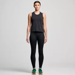 Tops | Clothing*saucony Women's Recovery Tank Black Graphic