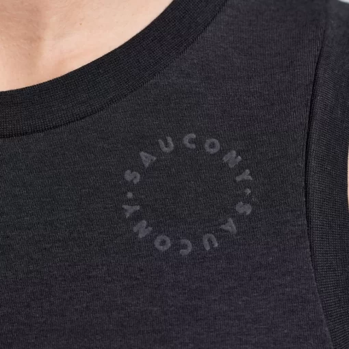 Tops | Clothing*saucony Women's Recovery Tank Black Graphic